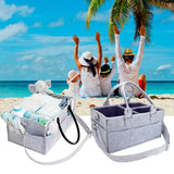 Portable Beach Handbag Organizer Shoulder Straps Crossbody Bag