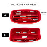 Large Capacity Cosmetic Bag Travel Insert Liner Bag Zipper Makeup Bag Organizer