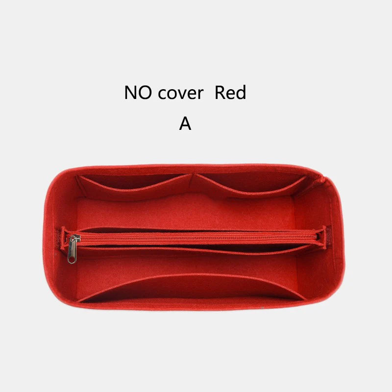 Large Capacity Cosmetic Bag Travel Insert Liner Bag Zipper Makeup Bag Organizer
