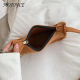 Solid Shoulder Bag Female Messenger Bag Women Zipper Handbag