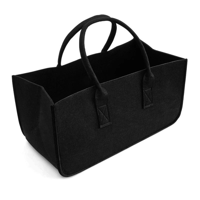 Felt Fireplace Wood Bag