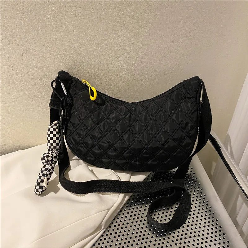 Women's Dumpling Shoulder Bag Large Capacity Messenger Tote