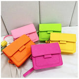 Felt Crossbody Bag Retro Solid Famous Bag