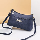 Fem Embossed Diagonal Shoulder Bag Joker Rose Packet