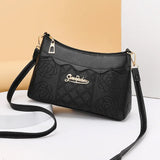Fem Embossed Diagonal Shoulder Bag Joker Rose Packet