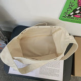 Y2k Grunge Canvas Hobo Slouchy Shoulder Bag