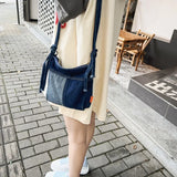 Y2K Patchwork Denim Small Size Phone Sling Bag
