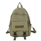 Women Backpack Casual Solid School Bag Shoulder Bag