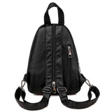 Female Backpack High PU Leather School Bags Girl Bagpack Multifunction