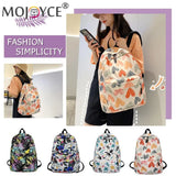 Women's Preppy Style Cartoon Graffiti Backpack