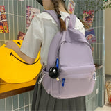 Female School Backpack Nylon Girls' Book Bag Teenagers Mochila Students
