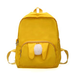 Women's Large Capacity Backpack with Hairball, Waterproof Travel Shoulder Bag