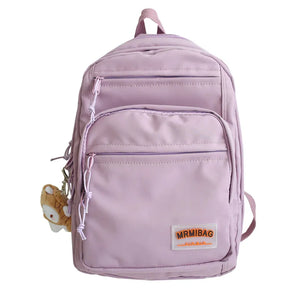 Female Travel Backbag Women Backpack Student Bag Multiple Pockets