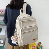 Female Travel Backbag Women Backpack Student Bag Multiple Pockets