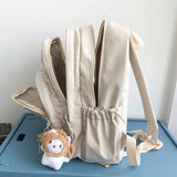 Female Travel Backbag Women Backpack Student Bag Multiple Pockets