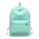 Canvas Casual Backpack Student School Bag for Teenage Girls Boys