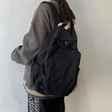 Canvas Teen Girl Backpack School Bags Casual Women's Travel Bag