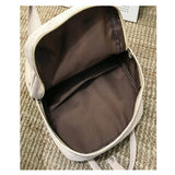Female Backpack Solid Women Backpacks College School Shoulder Bags