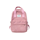 Female Backpack Solid Women Backpacks College School Shoulder Bags