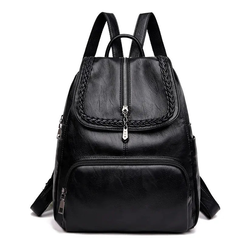 Female Backpack Travel Back Pack Women Bags School Bag High Pu Leather