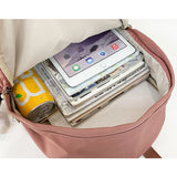 Female Canvas School Bag Casual Backpack Large Capacity Ladies Rucksac