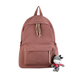 Female Canvas School Bag Casual Backpack Large Capacity Ladies Rucksac