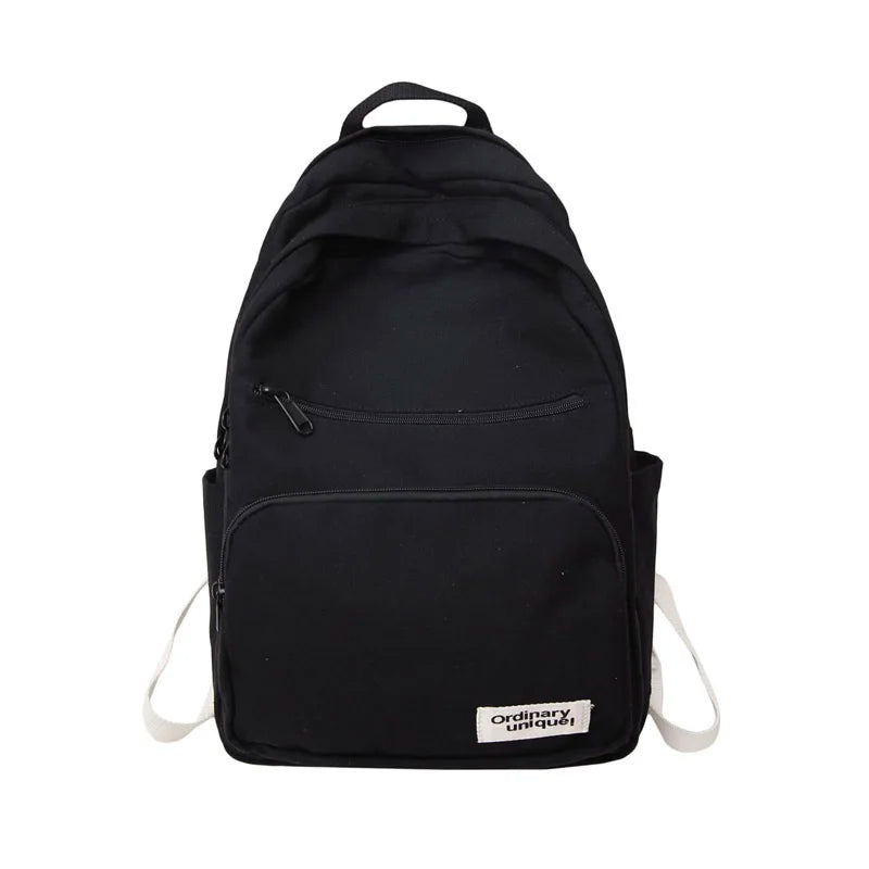 Preppy Style Casual Travel Bag Women Backpack