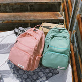 Preppy Style Casual Travel Bag Women Backpack