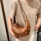 Women's Large-Capacity Leather Shoulder Bag