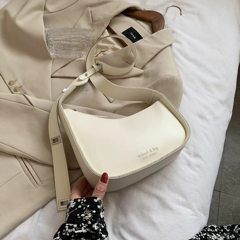 Women's PU Leather Shoulder Bag Ladies Messenger Purse Handbag