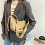 Women's PU Leather Shoulder Bag Ladies Messenger Purse Handbag