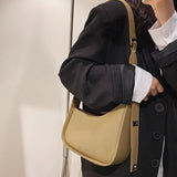 Women's PU Leather Shoulder Bag Ladies Messenger Purse Handbag