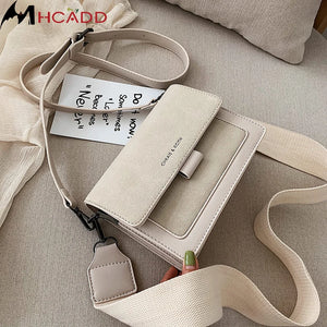 Women's Leather Messenger Shoulder Bag