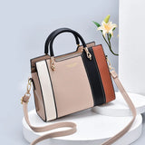 Female Portable Big Bag Stitching All-match Shoulder Messenger Bag