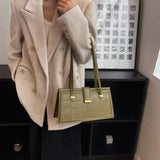 Printed Small Square Bag Summer Shoulder Messenger Letter Purse Handbag