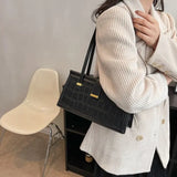 Printed Small Square Bag Summer Shoulder Messenger Letter Purse Handbag
