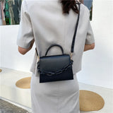 Thick Chain Small Crossbody Bag Candy Shoulder Handbag
