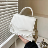 Thick Chain Small Crossbody Bag Candy Shoulder Handbag