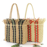 Female Straw Shoulder Bag Large Capacity Beach Bag