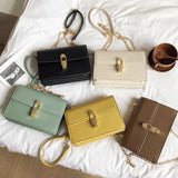 Women's Shoulder Bag Chain Solid Evening Bag Tote