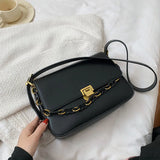 Tote Bag Pu Leather Crossbody Shoulder Square Handbag Women's Totes