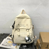 Waterproof Women Backpack Nylon Shoulder Bag for Teenager Student