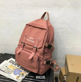 Waterproof Women Backpack Nylon Shoulder Bag for Teenager Student