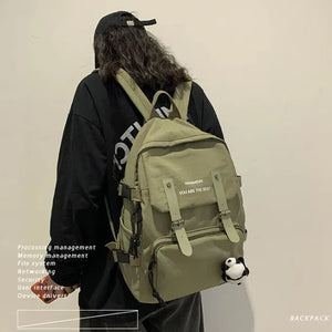 Waterproof Women Backpack Nylon Shoulder Bag for Teenager Student