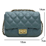 Women's PU Leather Crossbody Shoulder Bags Chain Mini Phone Bags