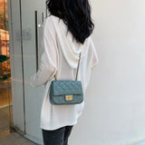 Women's PU Leather Crossbody Shoulder Bags Chain Mini Phone Bags