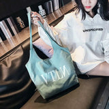 Female Big Canvas Shopping Tote Bag Reusable Extra Large Grocery Bag Eco