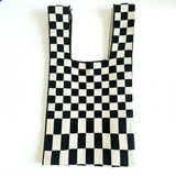 Female Woolen Knitted Braid Crossbody Bag Teen Crochet Winter Shoulder Tote