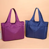 Women's Oxford Shoulder Bag Large-capacity Casual Shopping Bag