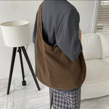 Large Capacity Canvas Crossbody Bag Retro Hobo Messenger Handbag